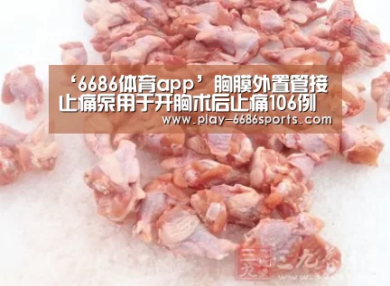 ‘6686体育app’胸膜外置管接止痛泵